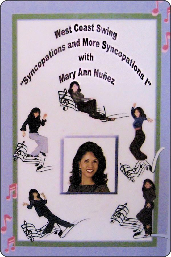 Maryann Nunez WCS Syncopations and More Syncopations DVD